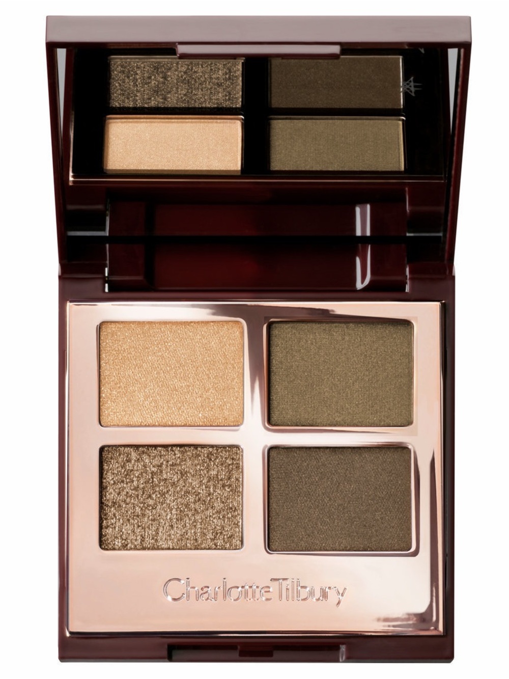 Charlotte Tilbury Luxury Eyeshadow Quad Palette – "Green lights" new
